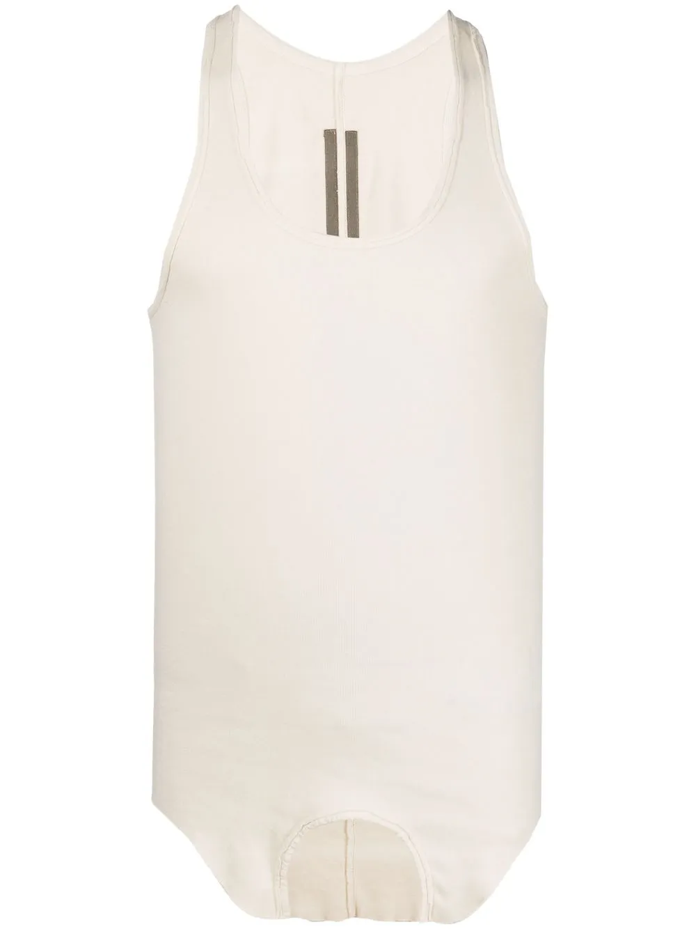 

Rick Owens DRKSHDW racerback fitted vest top - White