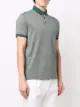 Emporio Armani logo embroidered polo shirt