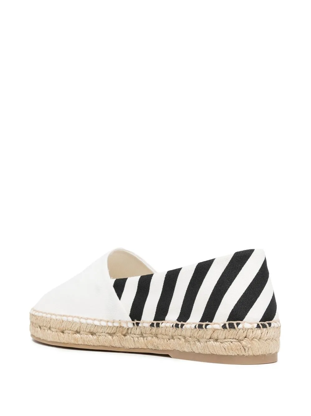 Off-White Espadrilles met print Wit