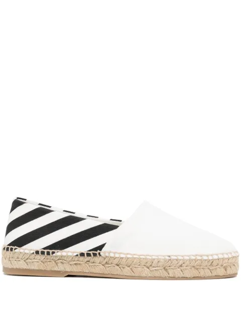 Off-White alpargatas con motivo Diag