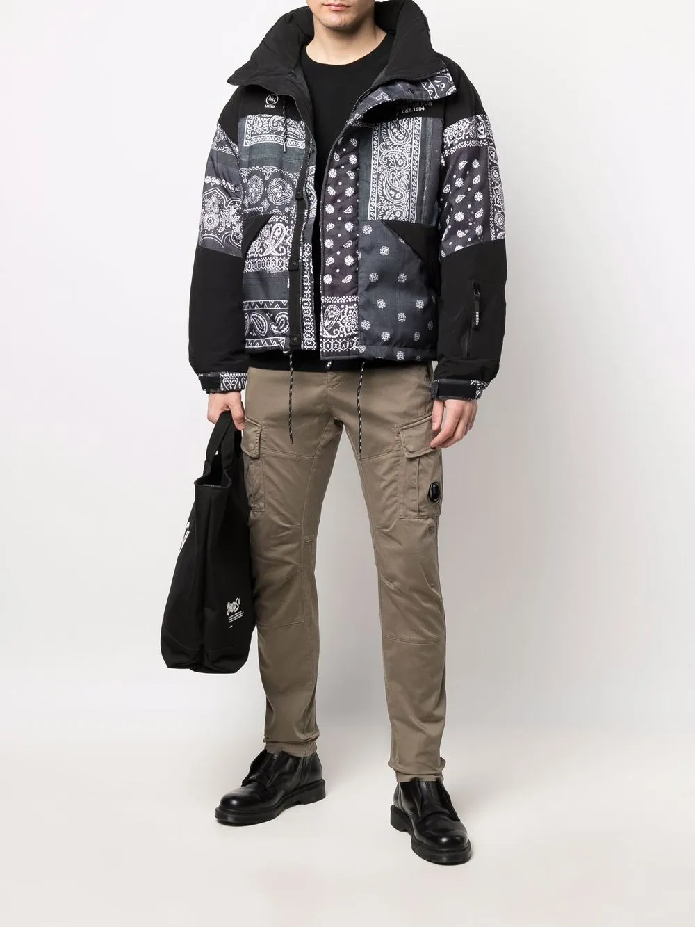 Neighborhood Bandana Chopped Down E-Jacket - Farfetch