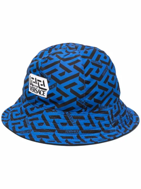 Versace La Greca Bucket Hat - Farfetch