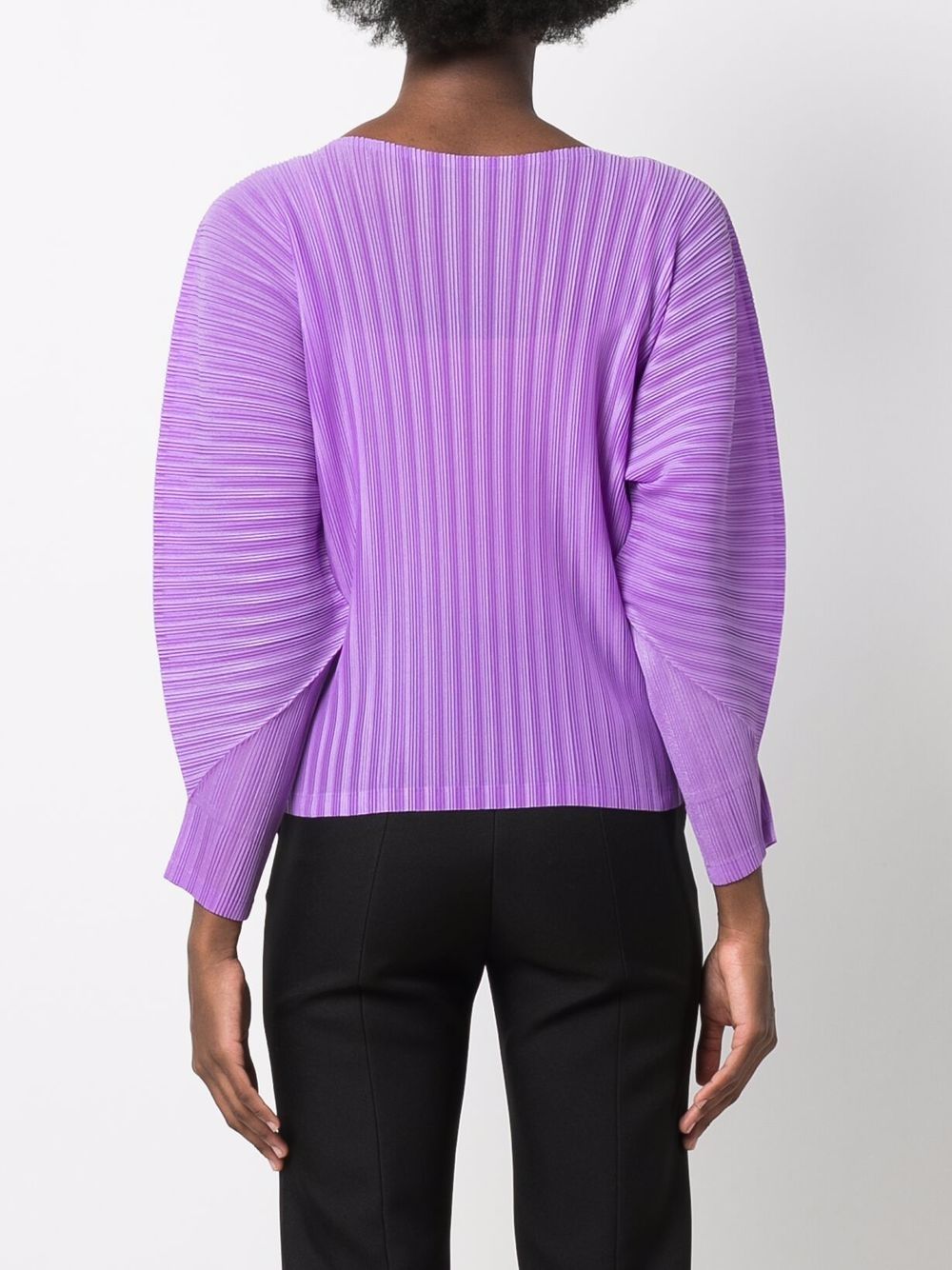 фото Pleats please issey miyake плиссированная толстовка