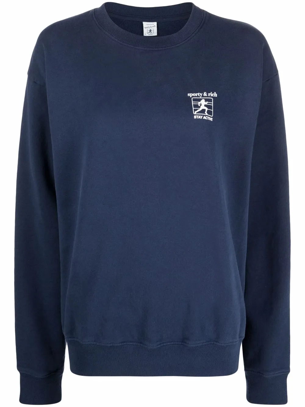 Sporty & Rich толстовка с логотипом