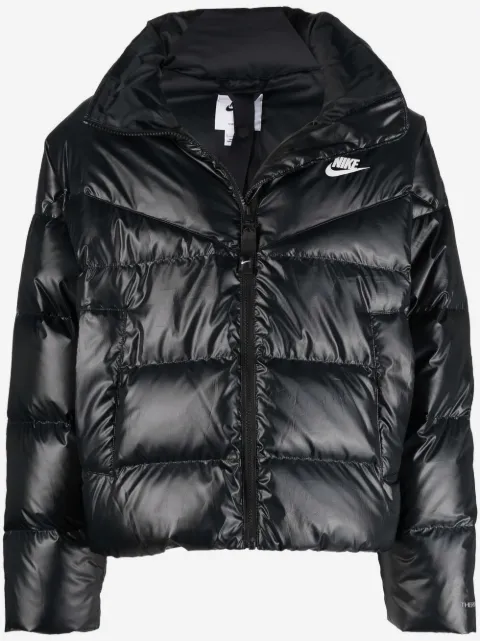 Nike chest logo-print jacket