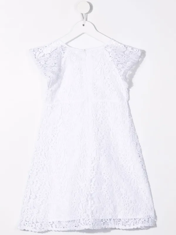 マイケルコース　MICHAEL KORS ホワイトレースワンピース サイズ2 マイケルコース MICHAEL KORS ホワイトレースワンピース サイズ2