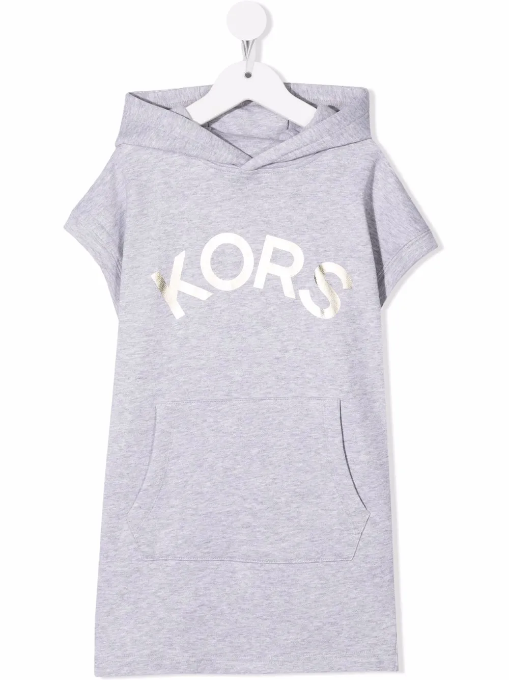 

Michael Kors Kids vestido estilo sudadera con logo - Gris