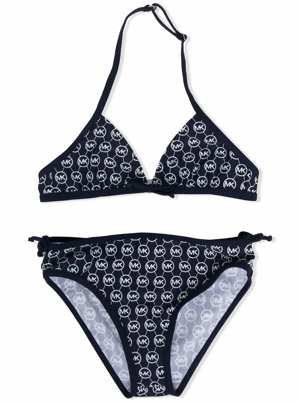 

Michael Kors Kids bikini con monograma estampado - Azul