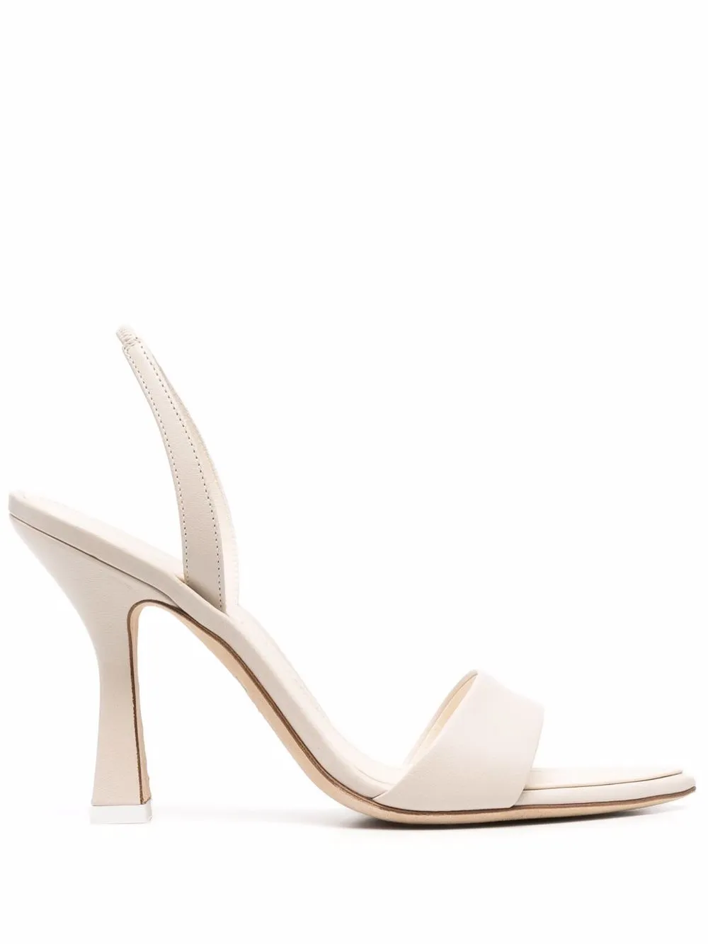 

3juin slingback open toe sandals - Neutrals