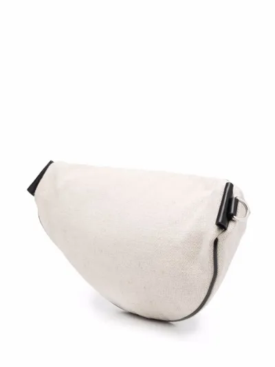 logo-print detail belt bag | Jil Sander 