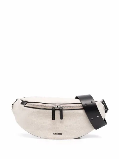 logo-print detail belt bag | Jil Sander 