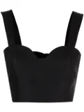 Sachin & Babi Darcy cropped top - Black