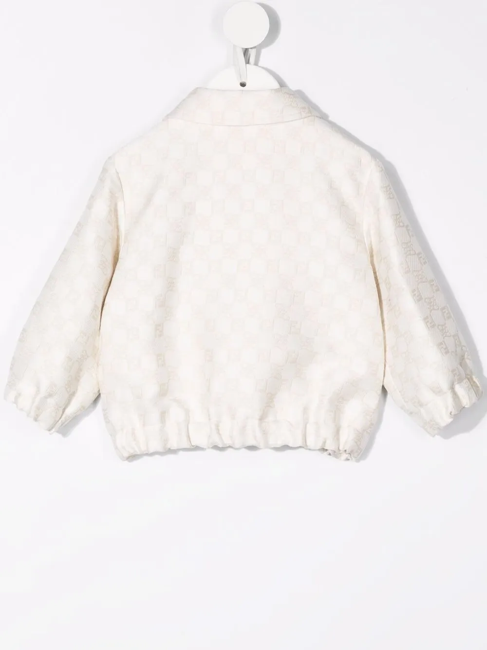Fendi Kids grid-pattern jacket | Bomber Jackets | Image 2