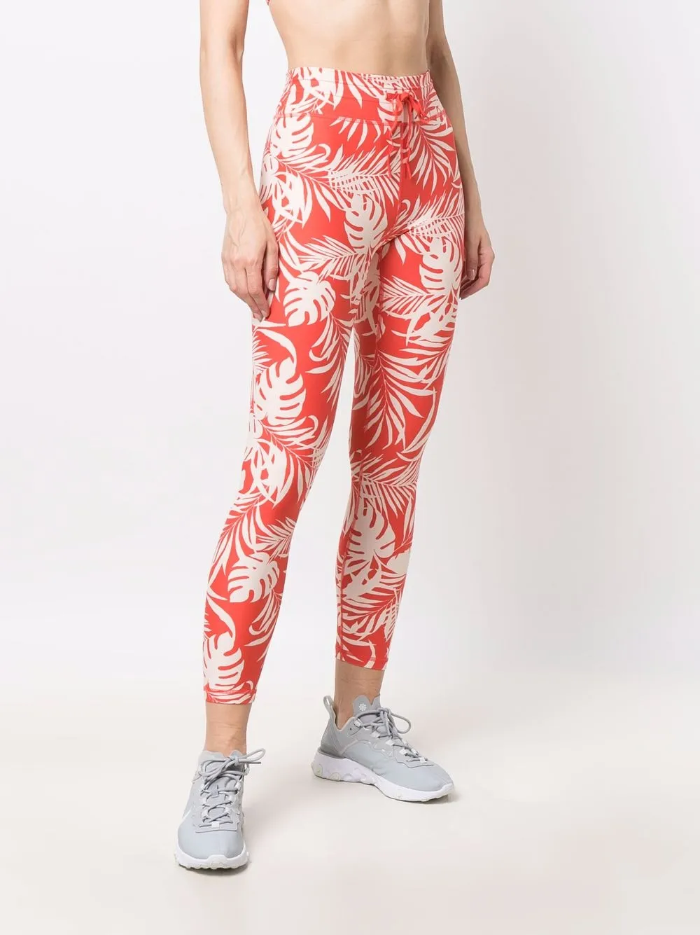 фото The upside sabal botanical-print leggings