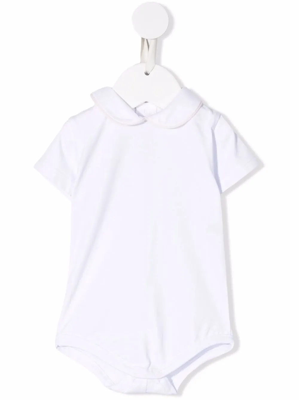 

Little Bear peter-pan collar body - White