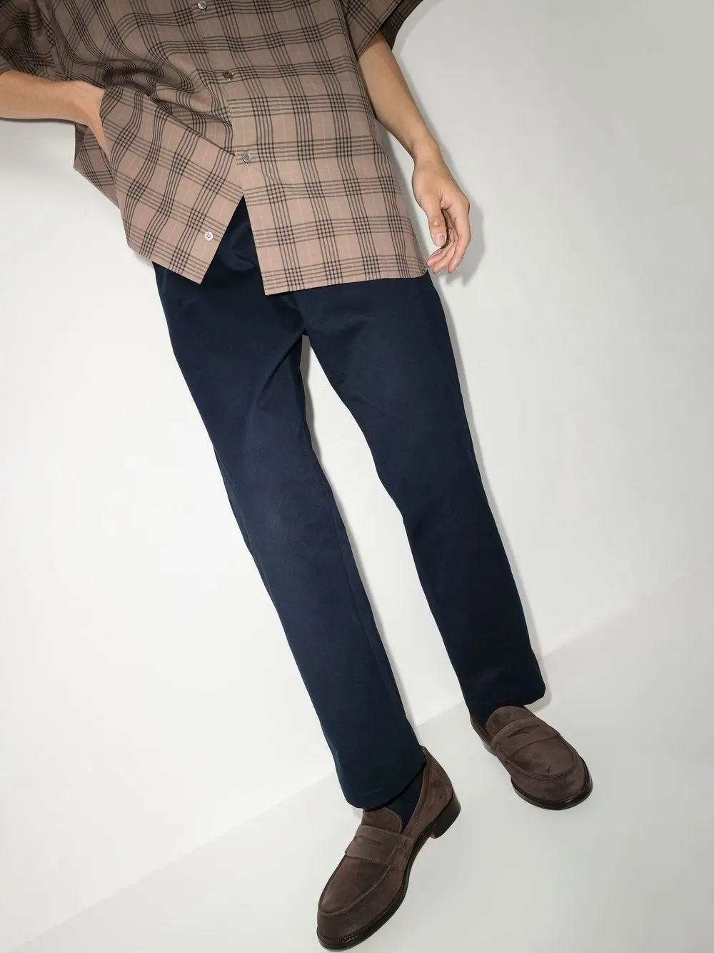  Grenson Epsom Round-toe Loafers - Brown 