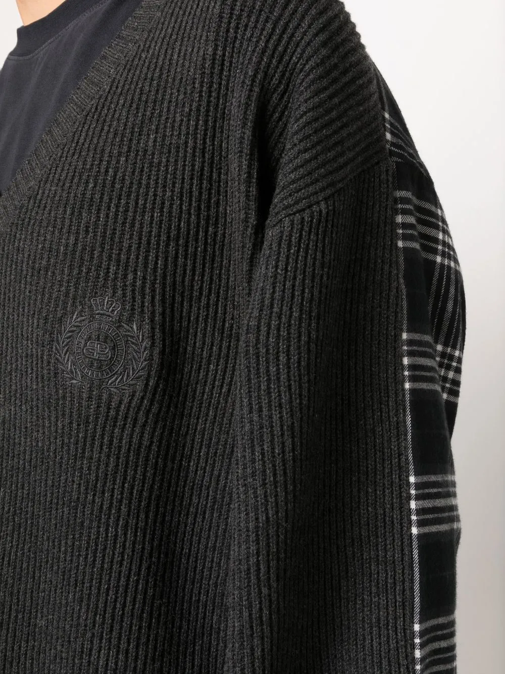 balenciaga black jumper