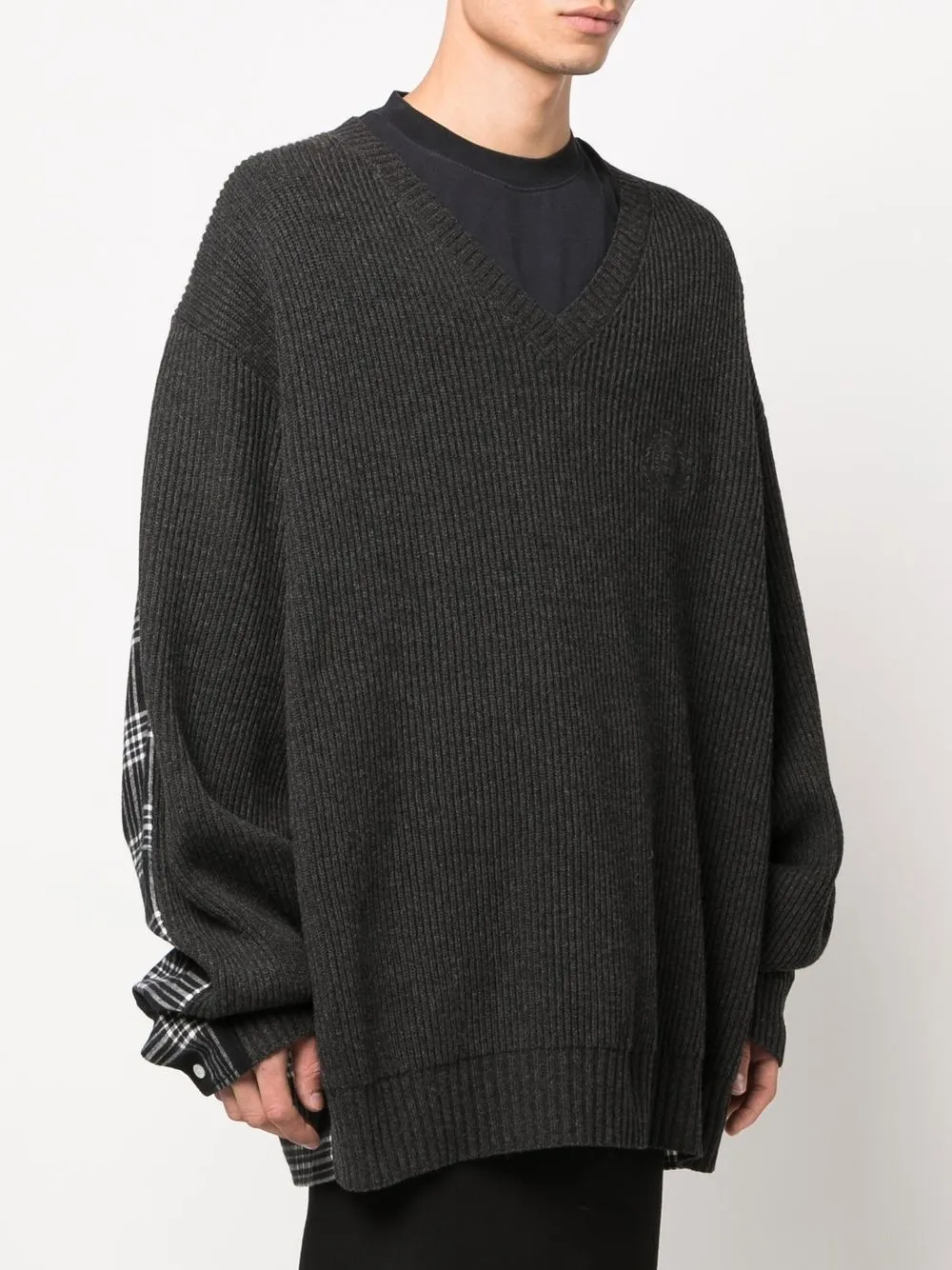 balenciaga black jumper