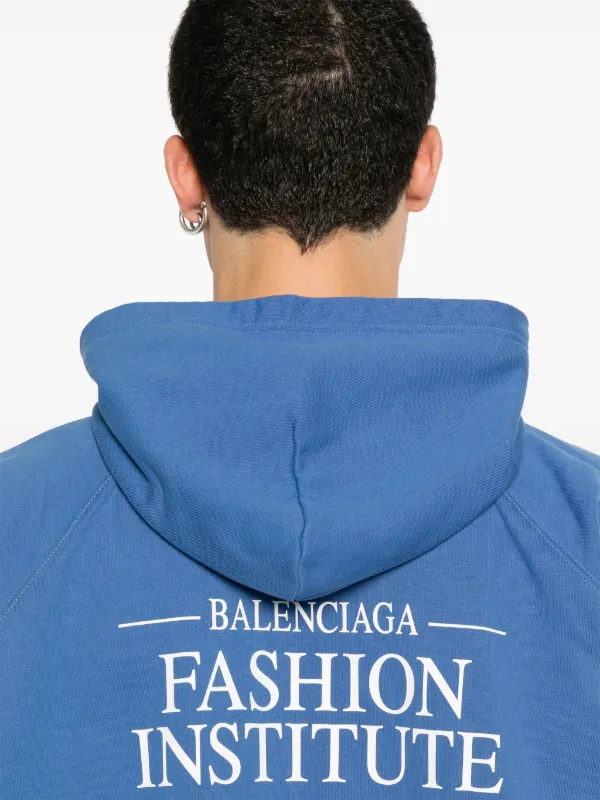 Balenciaga light blue hoodie best sale