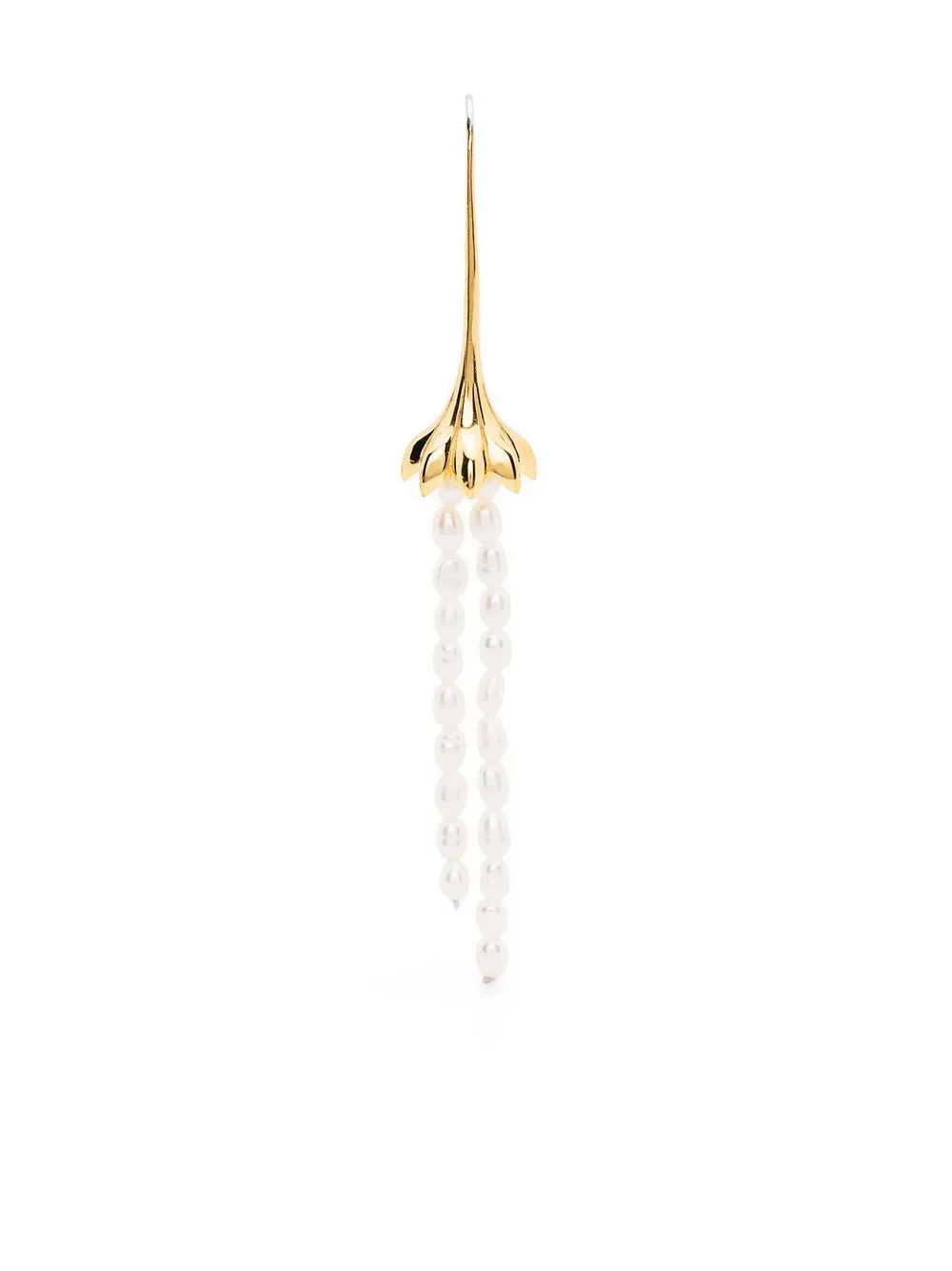 

Pamela Love Anemone pearl earrings - Gold