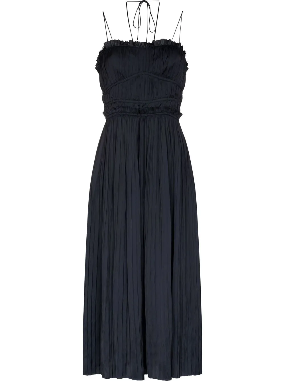 

Ulla Johnson Neveah pleated midi dress - Blue