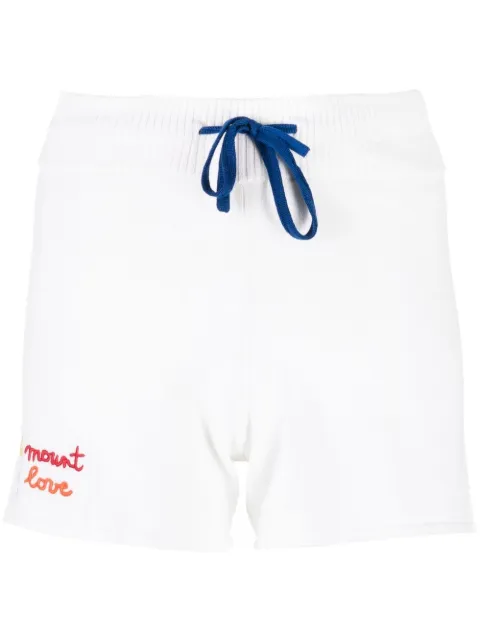 Rossignol shorts con cordones en la pretina y logo bordado