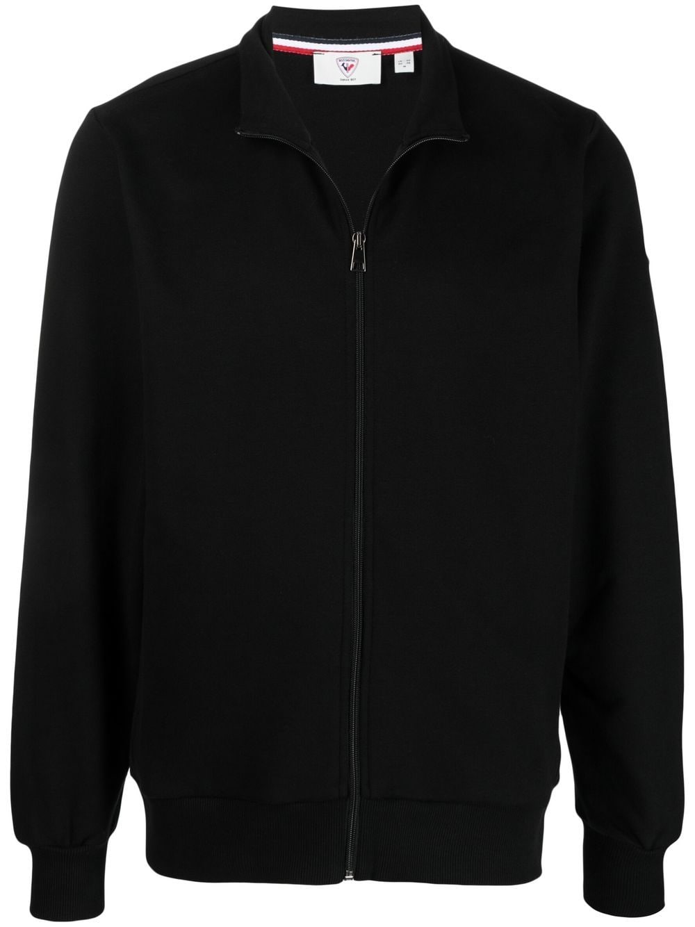 Rossignol Long-sleeve Cotton Zipper In Black