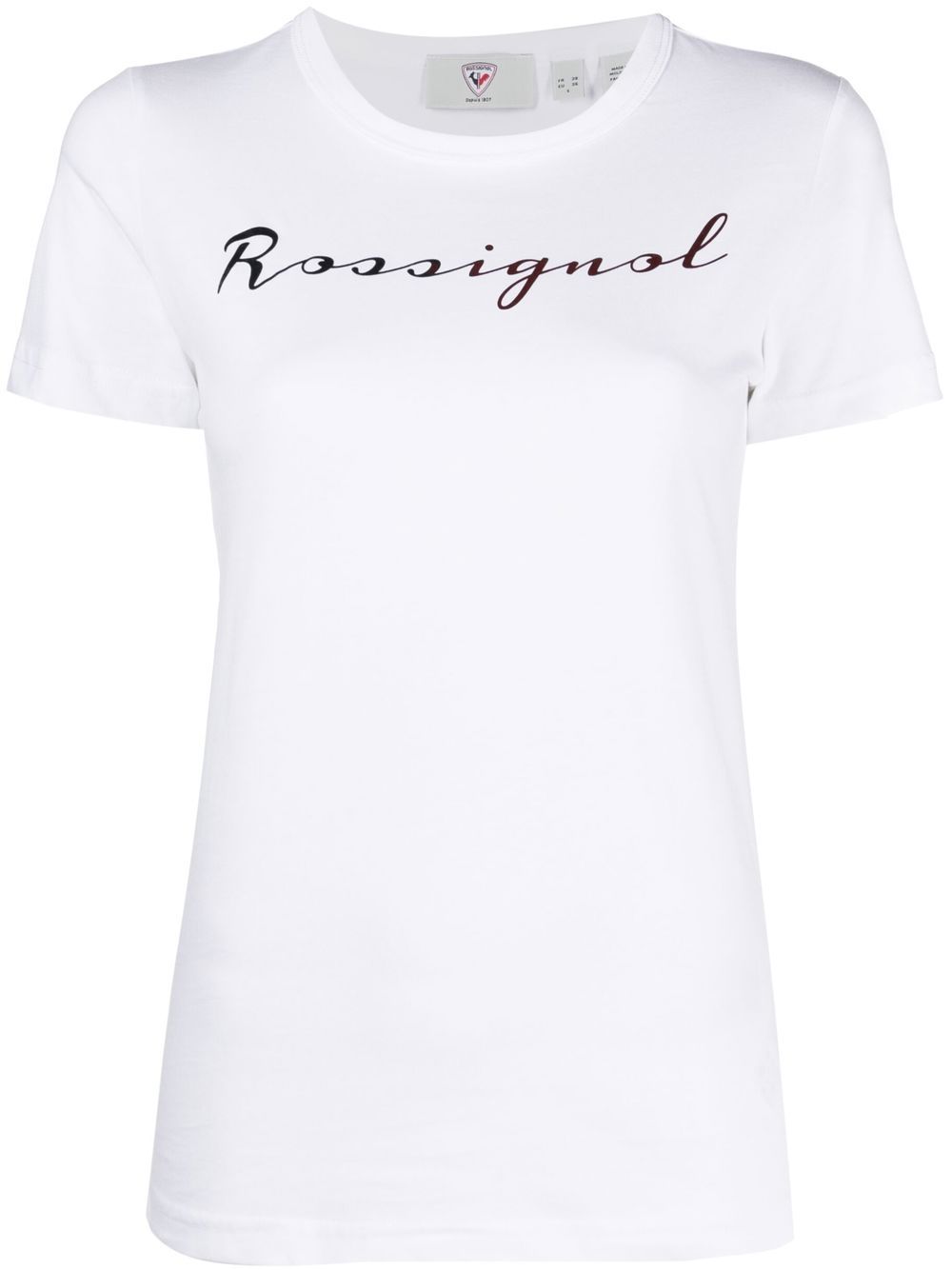 Rossignol Logo-print Crew-neck T-shirt In White