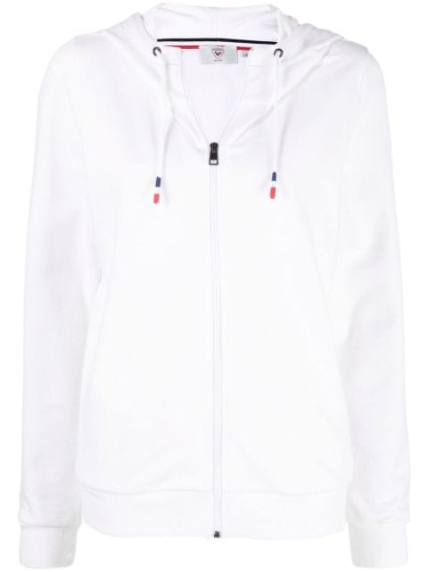 Rossignol logo-print zip-up hoodie