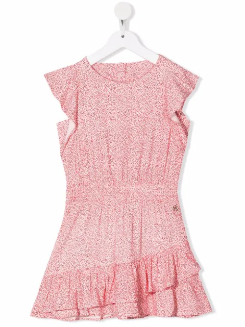 Michael Kors Kids ruffle-trim detail dress