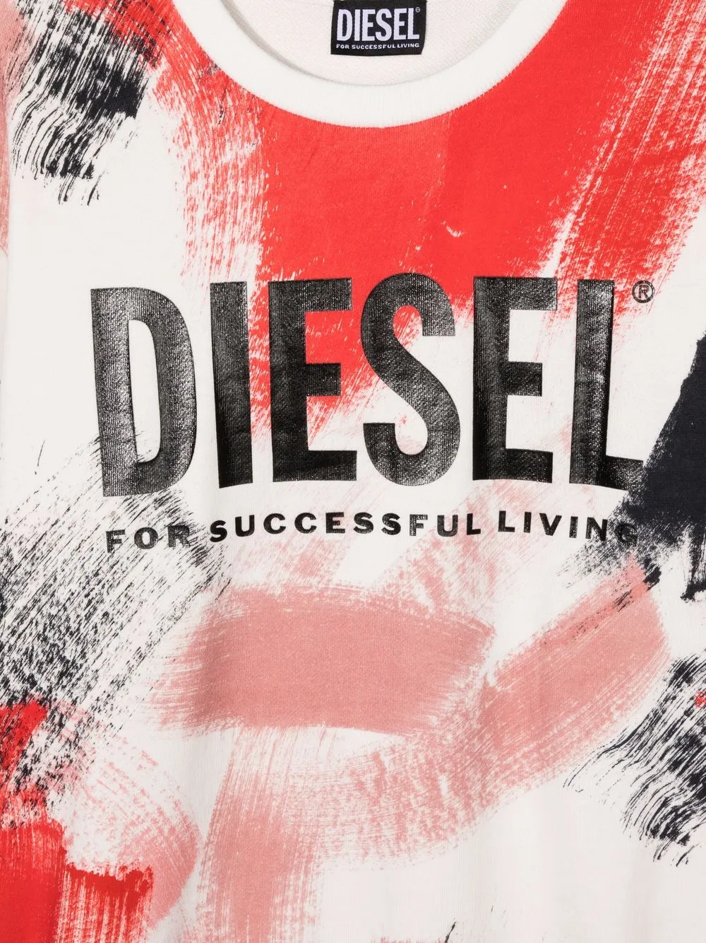 фото Diesel kids толстовка с логотипом