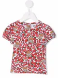 Moschino Kids strawberry-print T-shirt - White