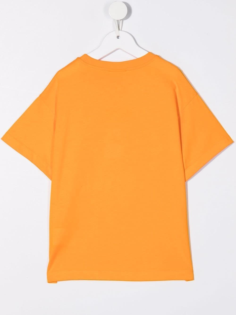 Image 2 of Fendi Kids cotton text-print T-shirt