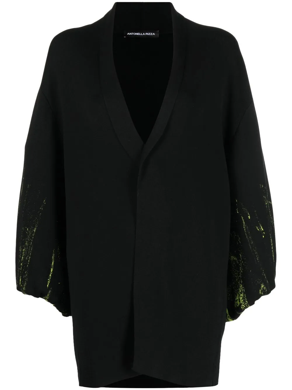 

Antonella Rizza blazer Flo con mangas farol - Negro