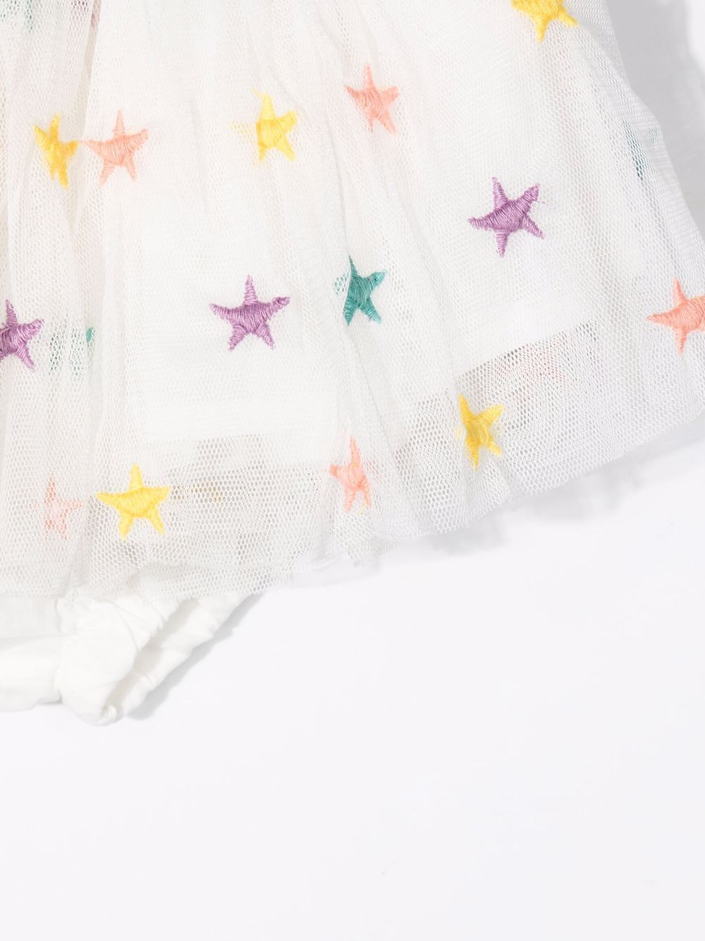 фото Stella mccartney kids star-embroidered tutu skirt