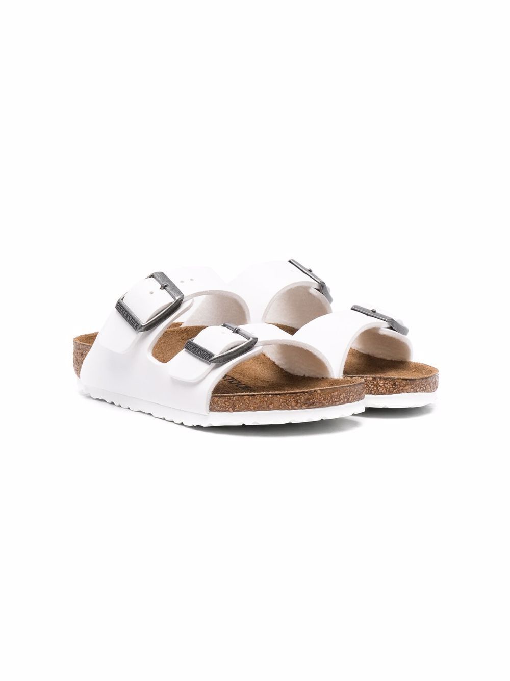 

Birkenstock Kids sandalias Arizona - Blanco