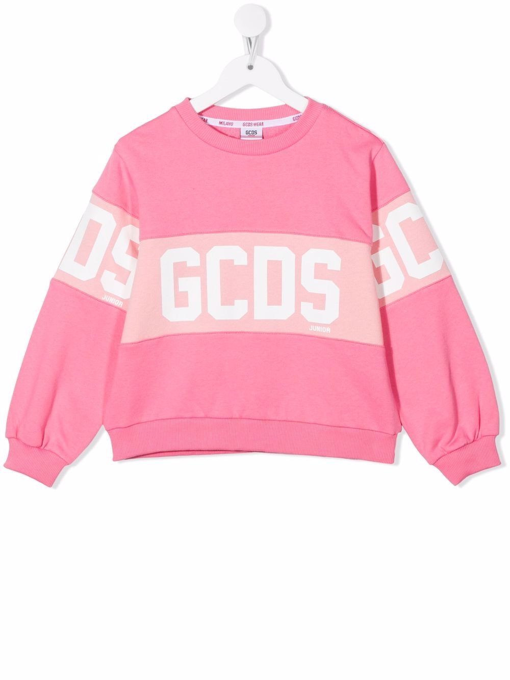 фото Gcds kids logo-print sweatshirt