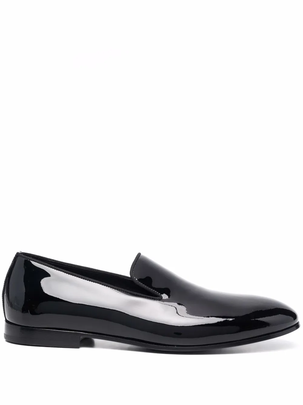 

Doucal's mocasines de charol - Negro