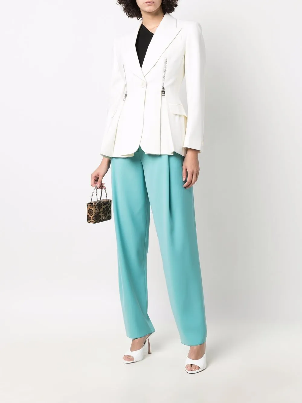 фото Emporio armani брюки строгого кроя со складками