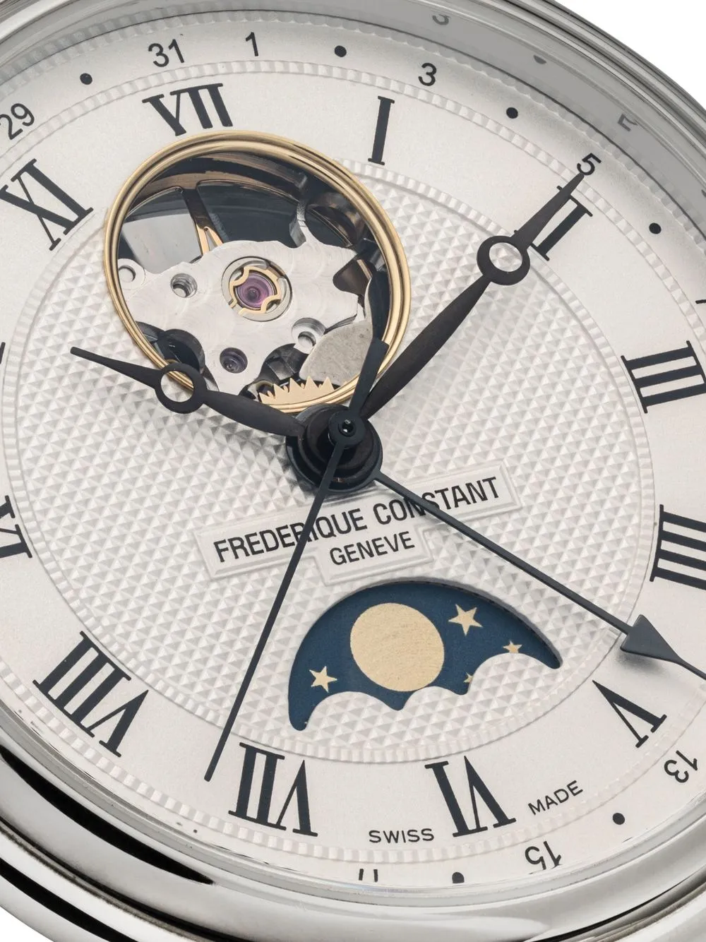 Frederique Constant Classics Heart Beat 39mm In Silver