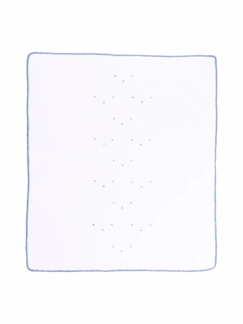 Little Bear embroidered cotton blanket