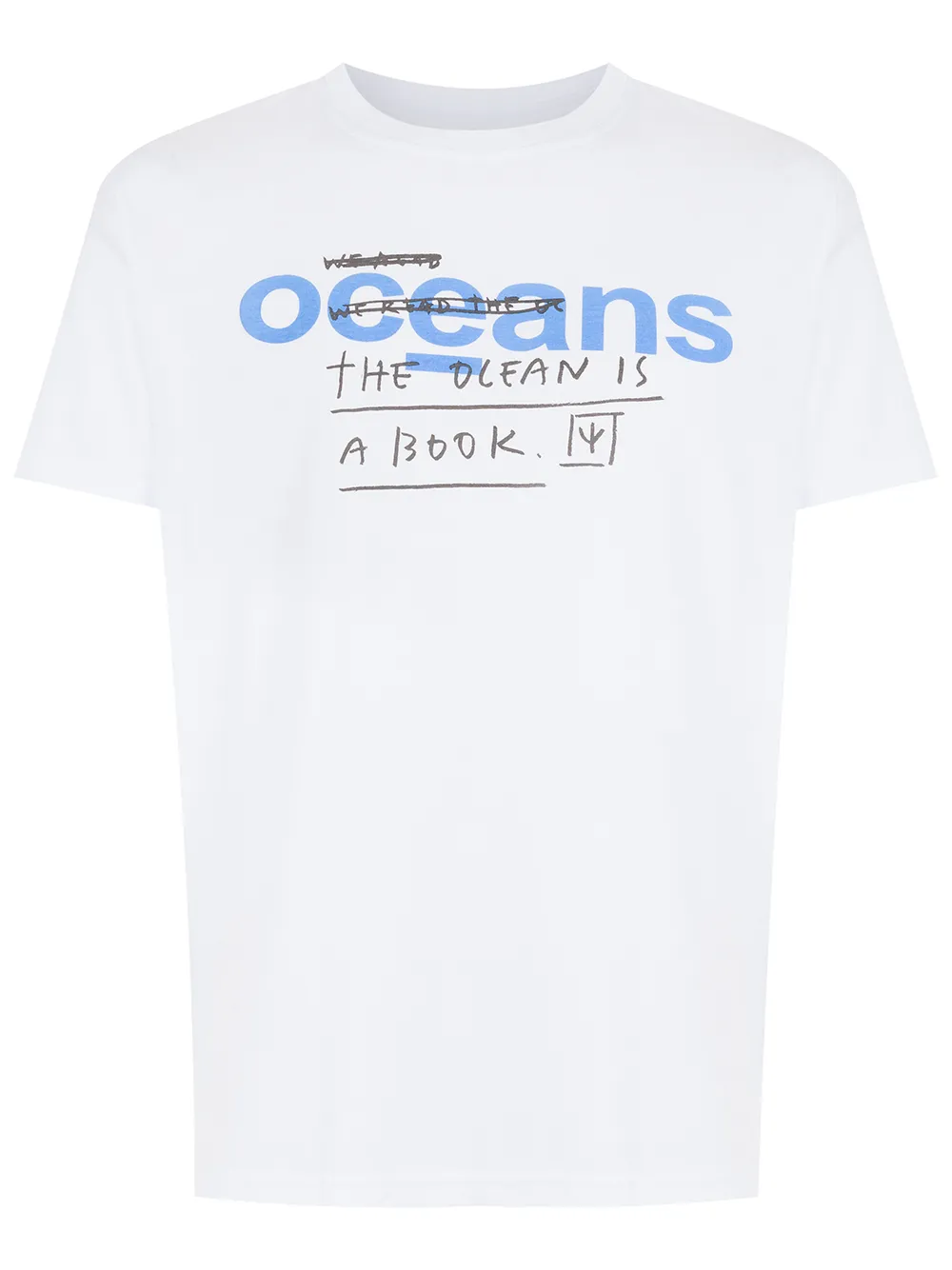

Osklen logo-print crewneck T-shirt - White