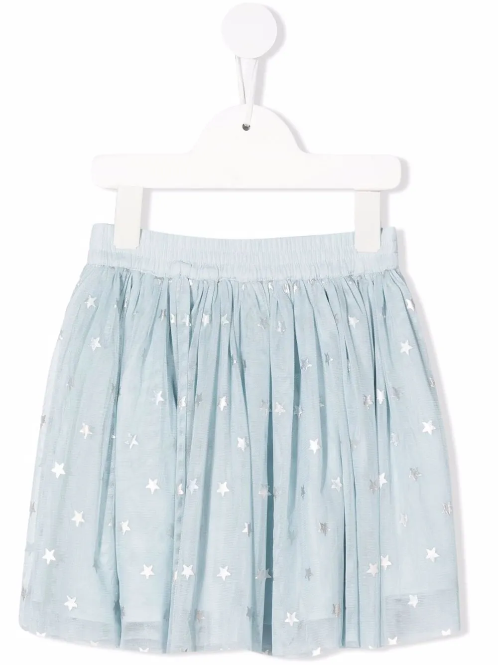 

Stella McCartney Kids falda con estrellas estampadas - Azul