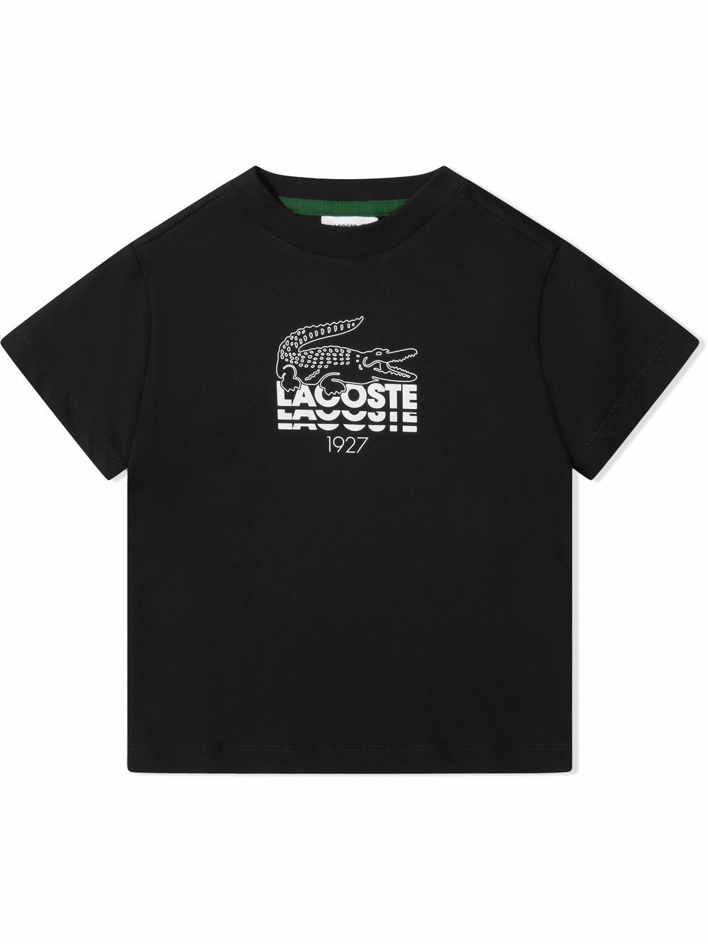 фото Lacoste kids футболка с графичным принтом