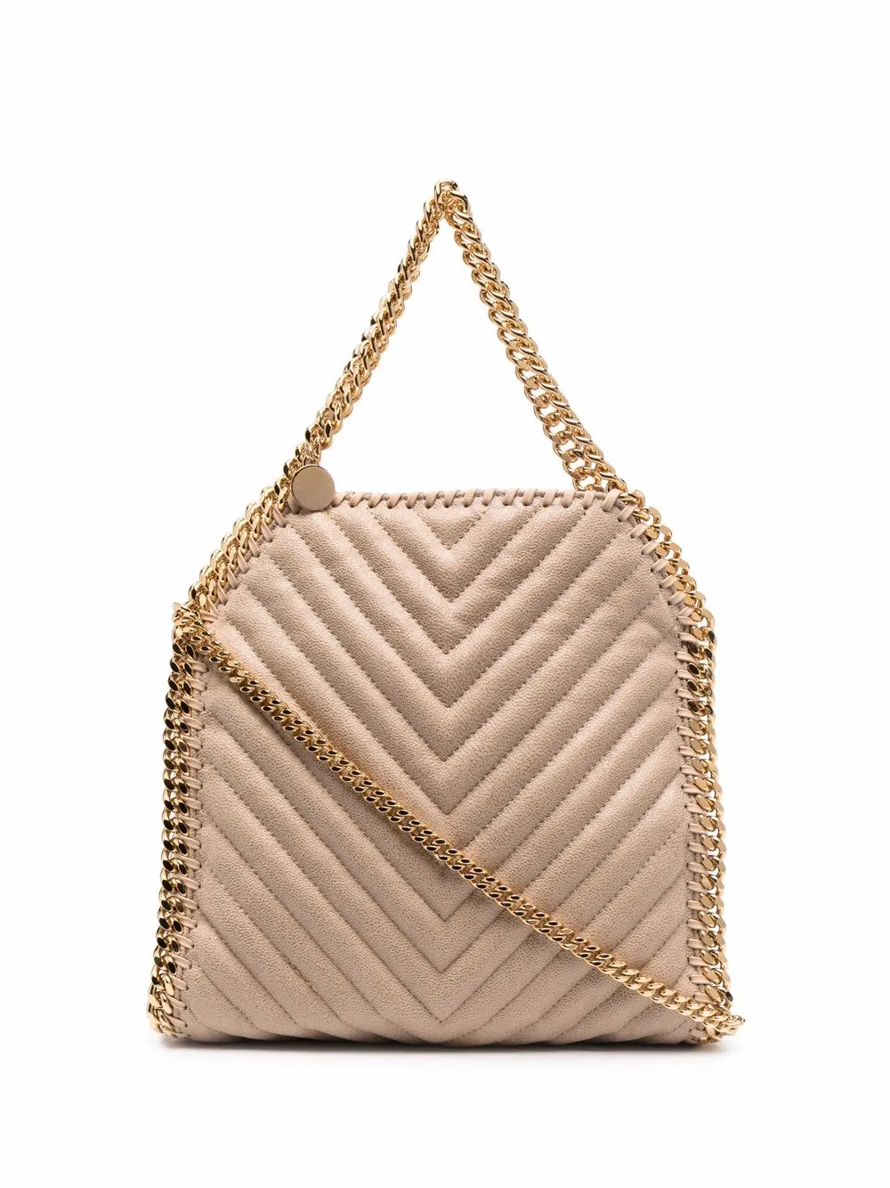 

Stella McCartney Falabella quilted tote bag - Neutrals