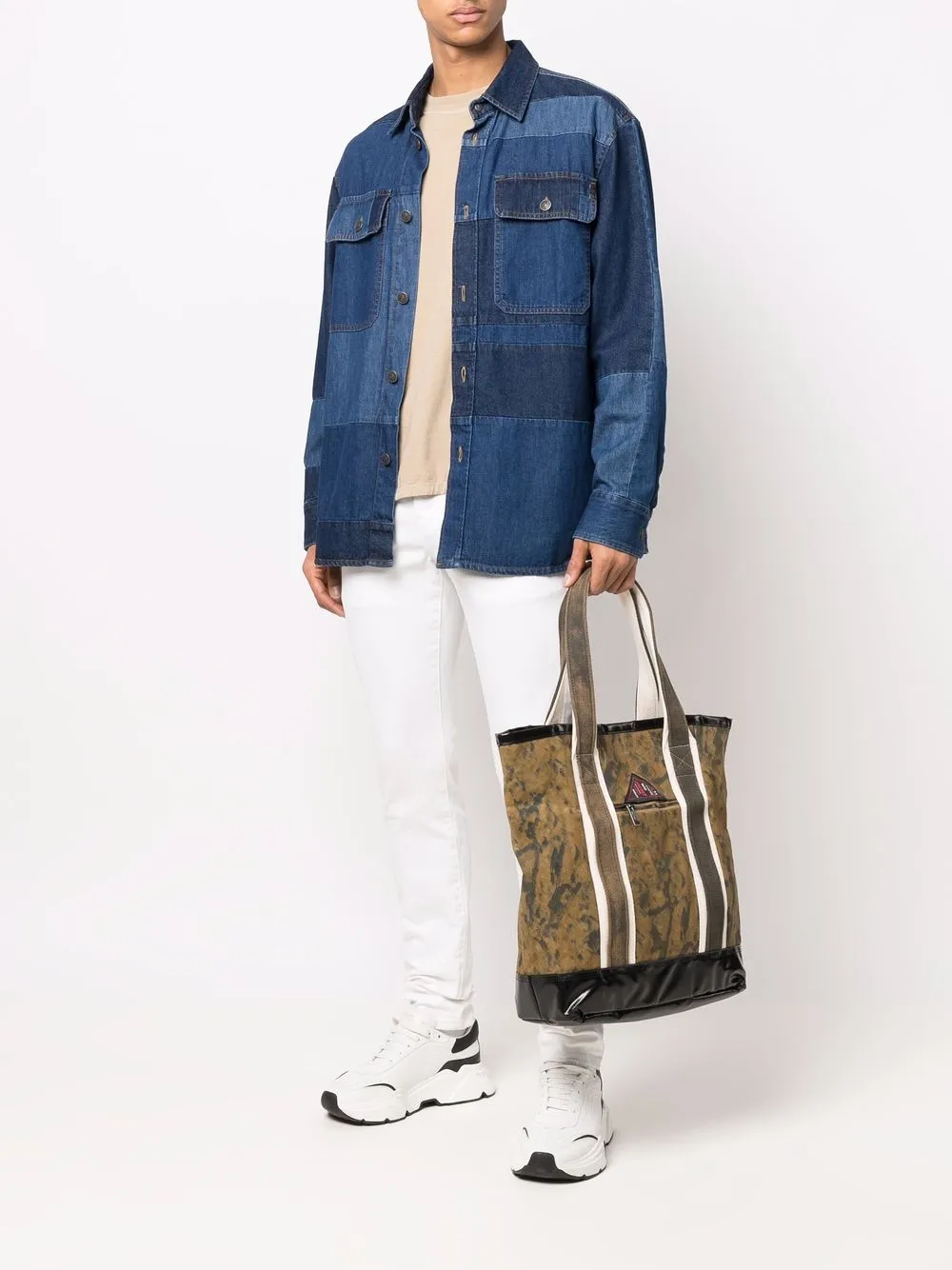  Diesel Gewachster Evas Shopper   Grün 