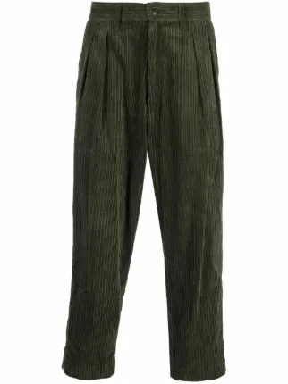 Paul & Shark tapered-leg Corduroy Trousers - Farfetch