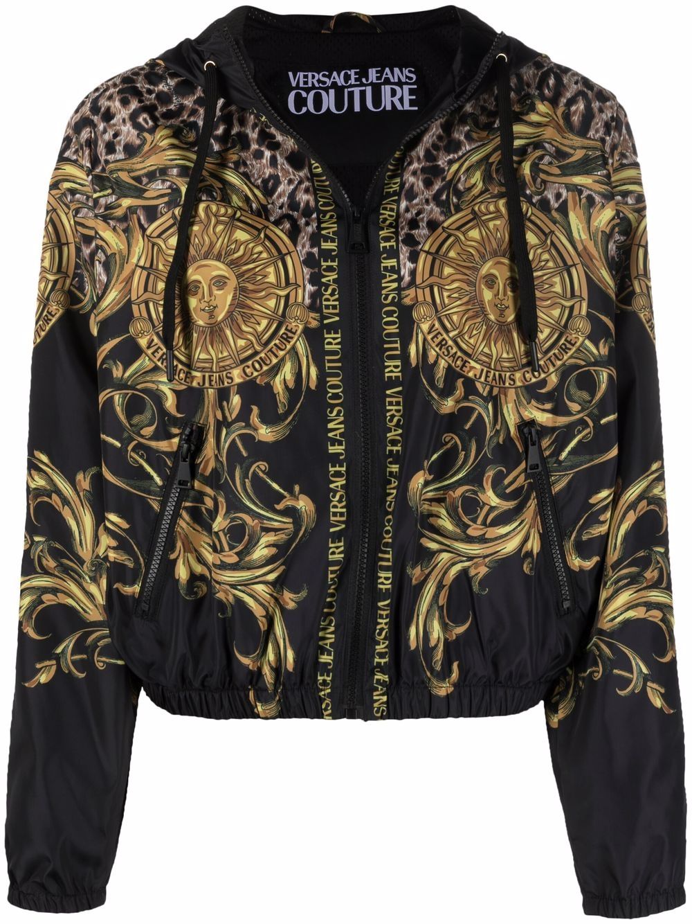 фото Versace jeans couture легкая куртка с узором regalia baroque