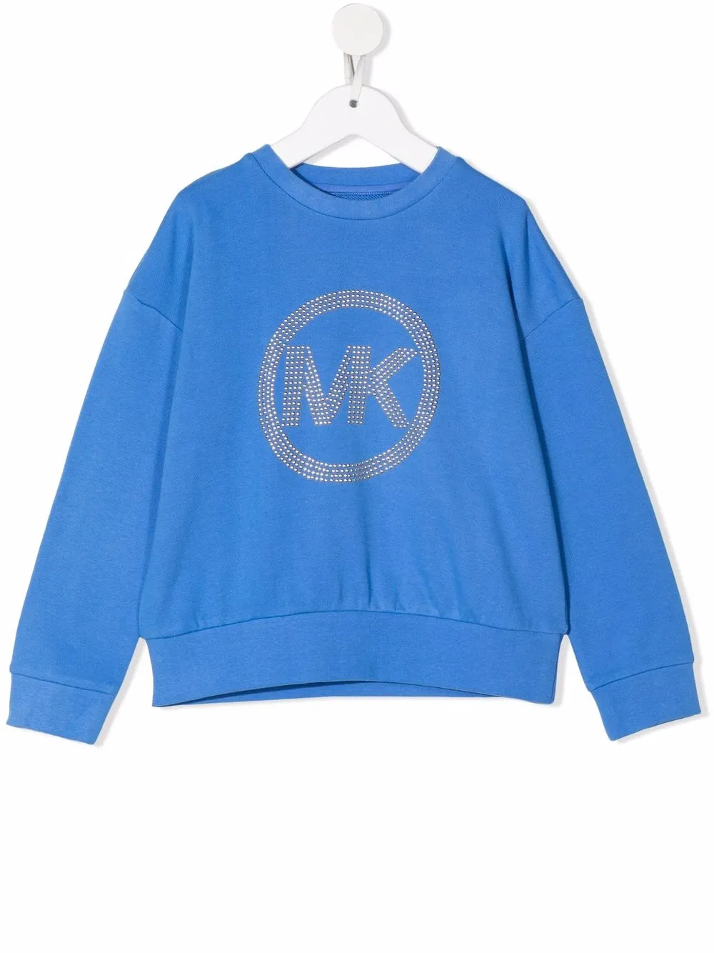 

Michael Kors Kids sudadera con aplique del logo - Azul