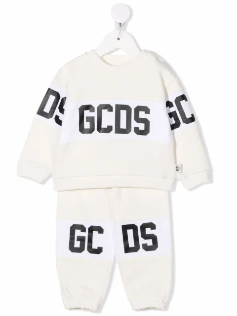 Gcds Kids طقم رياضي بطبعة شعار الماركة